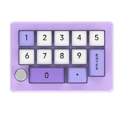 K808 12 Key Hot swappable Macro Wired RGB Keyboard