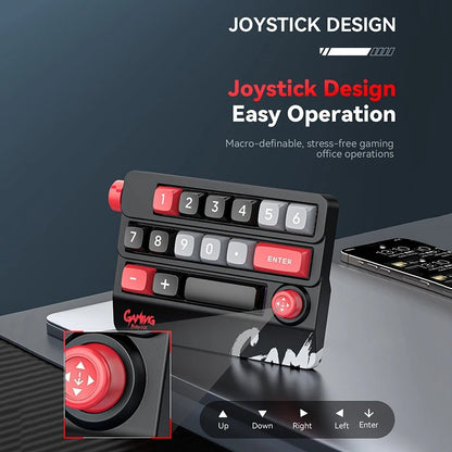 K809 Hot Swappable 19Key RGB Wired Macro Keypad