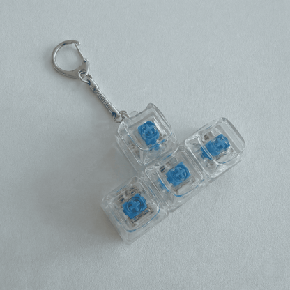 Switch Tester Fidget Keychain with Switch - 4 Key MAO Profile