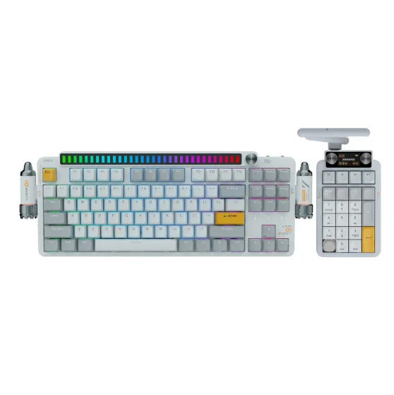KeysMe Lunar-01 Spaceship Customized Mechanical Keyboard