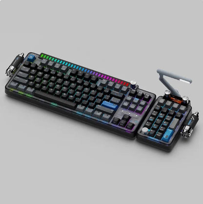 KeysMe Lunar-01 Spaceship Customized Mechanical Keyboard