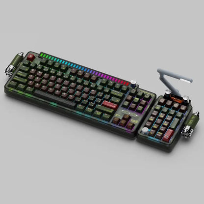 KeysMe Lunar-01 Spaceship Customized Mechanical Keyboard