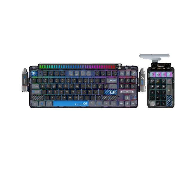 KeysMe Lunar-01 Spaceship Customized Mechanical Keyboard