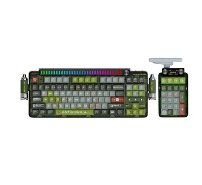 KeysMe Lunar-01 Spaceship Customized Mechanical Keyboard
