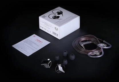 KZ ZVX Pro ALL Metal Inner Magnetic Dynamic Driver WIred Earphones
