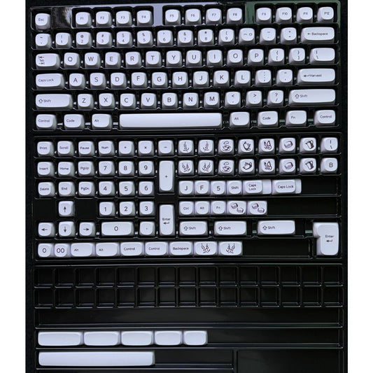 GMK Lavender MA Profile PBT 120+ Keys Keycaps Set