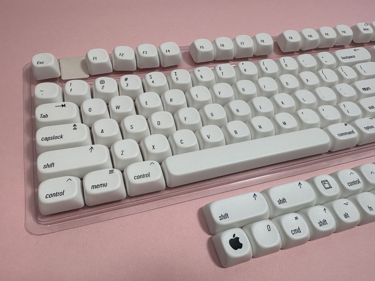 MAC Layout MOA Profile Keycaps Set