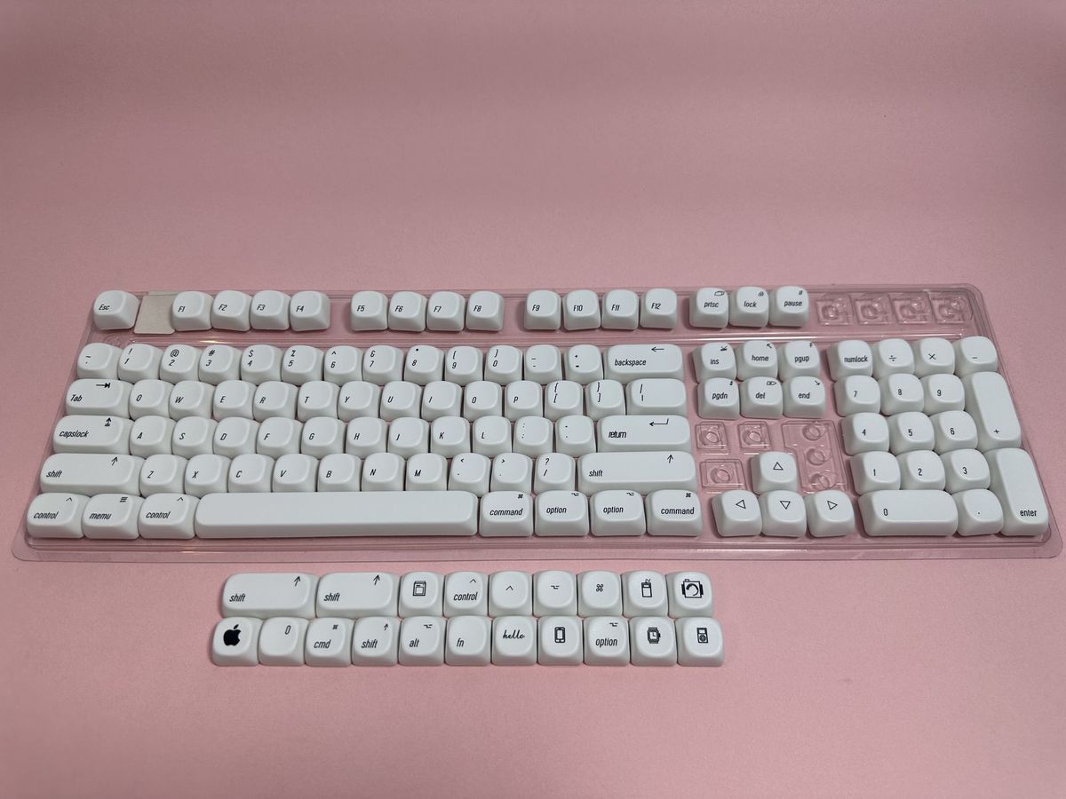 MAC Layout MOA Profile Keycaps Set