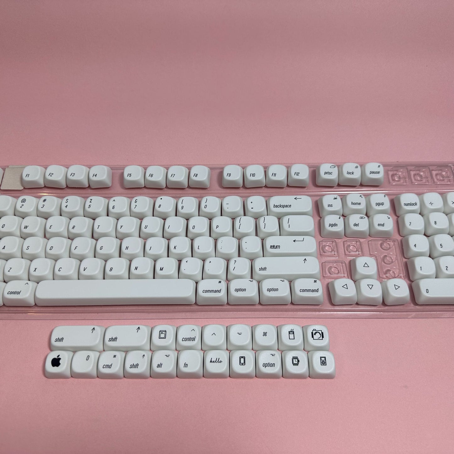 MAC Layout MOA Profile Keycaps Set