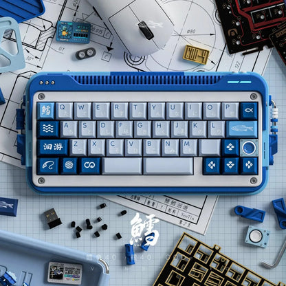 Cod40 40% Layout Hot Swappable Tri-mode 3d Printed Barebone Kit