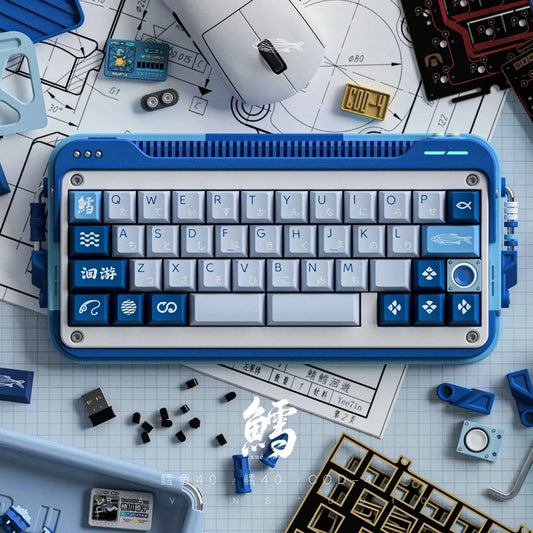 Cod40 40% Layout Hot Swappable Tri-mode 3d Printed Barebone Kit