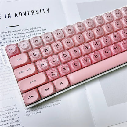 Jelly Semi Transparent HOA Profile 120+ Keys Keycaps Set