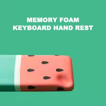 Premium Keyboard Mouse Wrist Rest - Watermelon