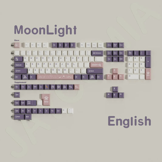 MoonLight PBT Cherry Profile Keycaps