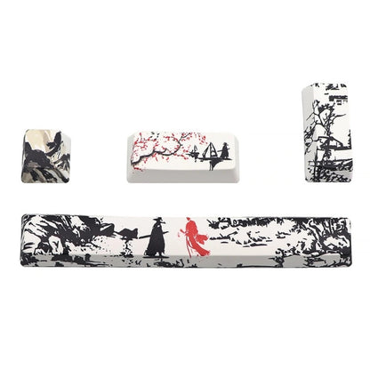 PBT 4pcs Set With Spacebar- Samurai