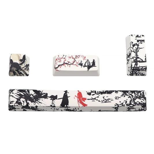 PBT 4pcs Set With Spacebar- Samurai