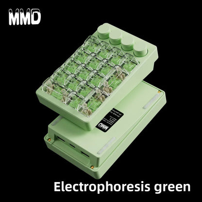 MMD KM21 Pro  CNC Aluminium Alloy 21 Keys Wired Hot Swappable Macro Keypad