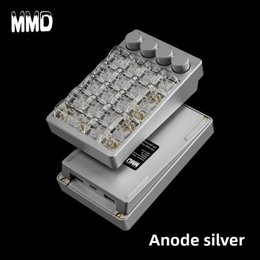 MMD KM21 Pro  CNC Aluminium Alloy 21 Keys Wired Hot Swappable Macro Keypad