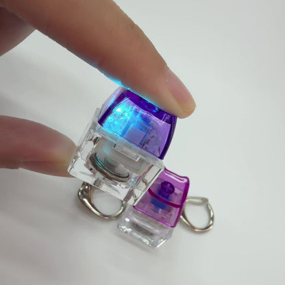 Switch Tester Fidget Keychain with Switch - 1 Key MAO Profile with LED