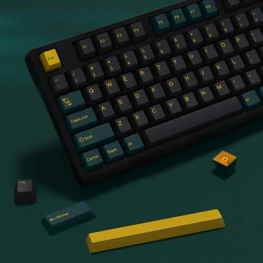 GMK Mars Green Doubleshot PBT Cherry