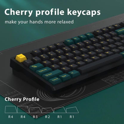 GMK Mars Green Doubleshot PBT Cherry
