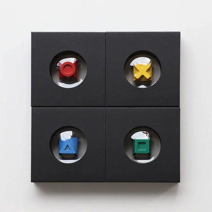 PS Themed Metal Artisan Arrow Keycaps - Set of 4 Keys