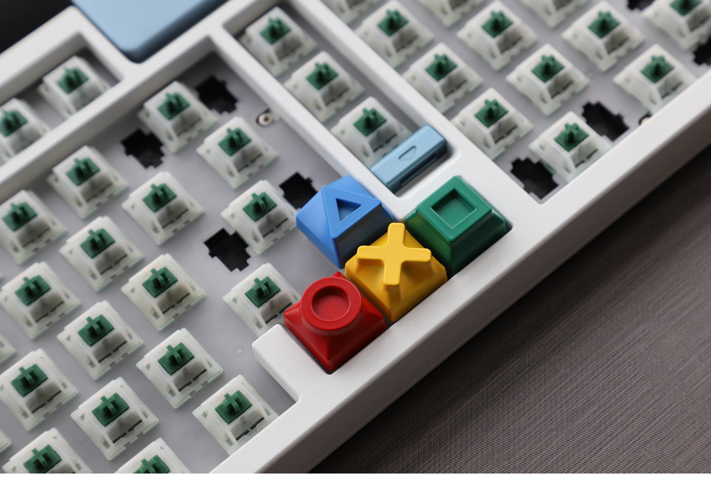 PS Themed Metal Artisan Arrow Keycaps - Set of 4 Keys