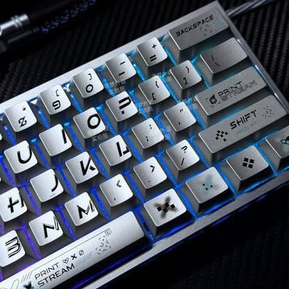 CSGO Printstream Metallic Finish PBT 120+Keys Keycaps Set