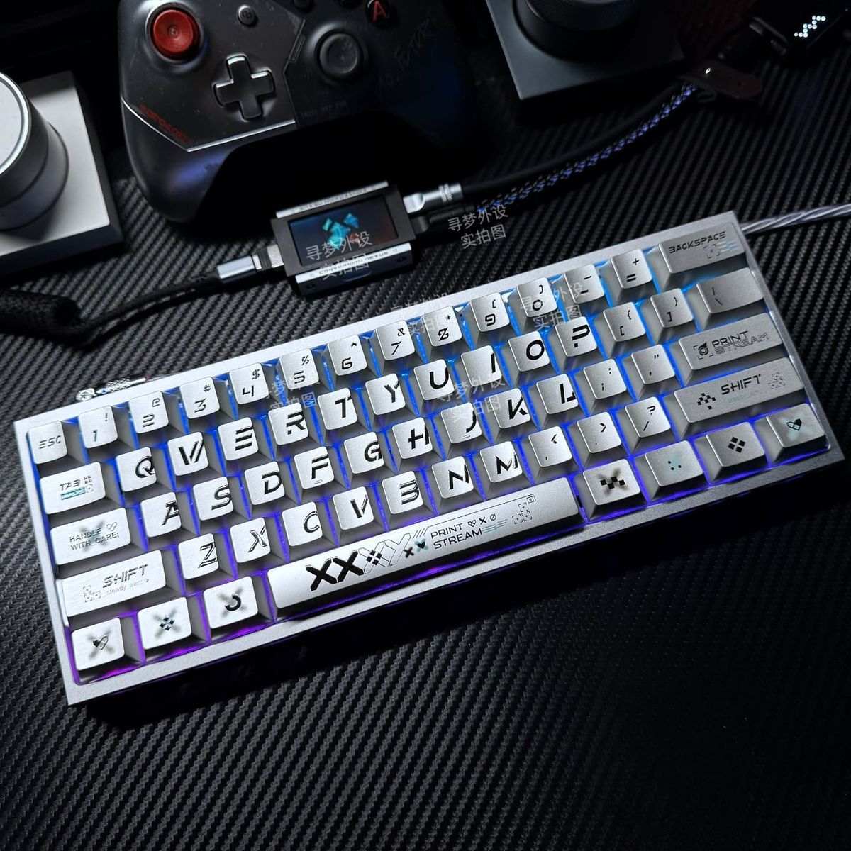 CSGO Printstream Metallic Finish PBT 120+Keys Keycaps Set
