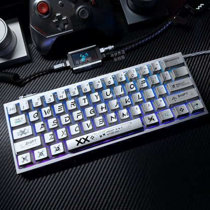 CSGO Printstream Metallic Finish PBT 120+Keys Keycaps Set