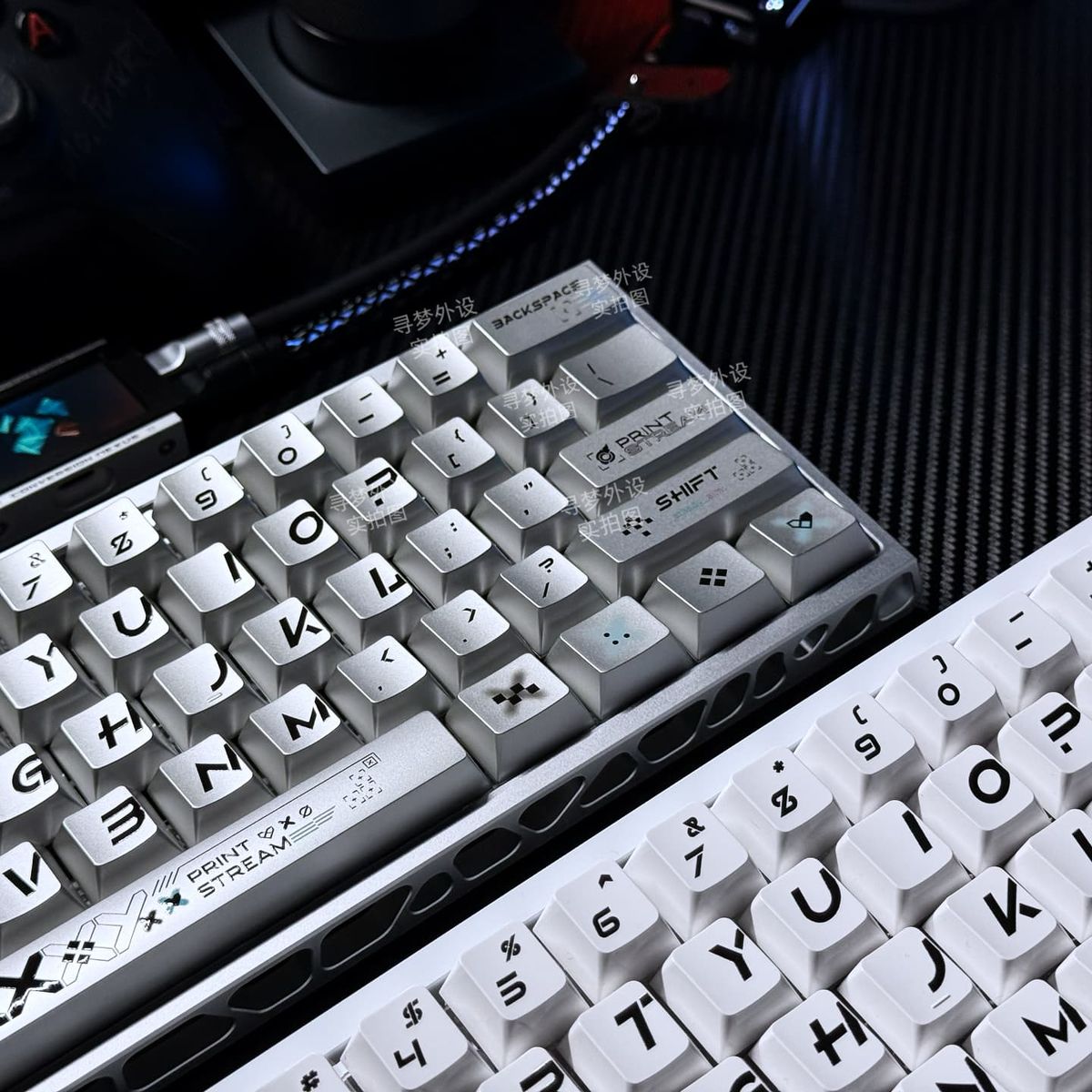 CSGO Printstream Metallic Finish PBT 120+Keys Keycaps Set