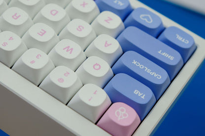 Milk Foam MA Profile PBT 120+ Keys Keycaps Set