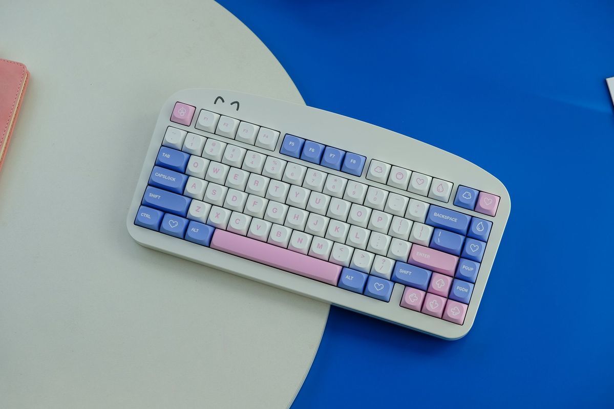 Milk Foam MA Profile PBT 120+ Keys Keycaps Set
