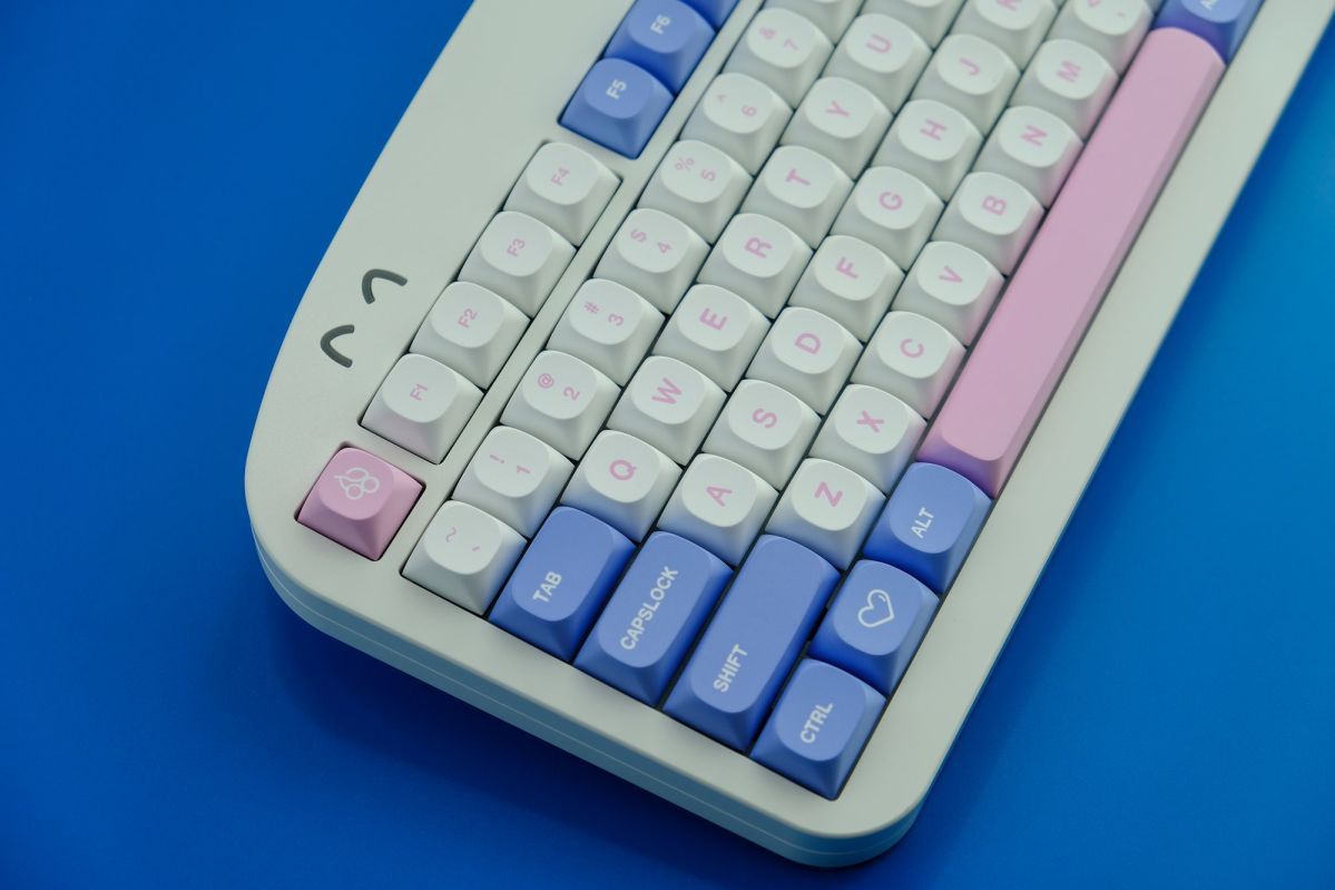Milk Foam MA Profile PBT 120+ Keys Keycaps Set