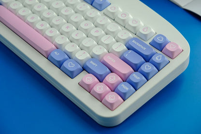 Milk Foam MA Profile PBT 120+ Keys Keycaps Set