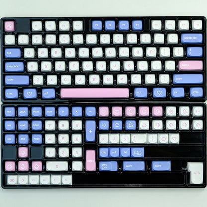 Milk Foam MA Profile PBT 120+ Keys Keycaps Set