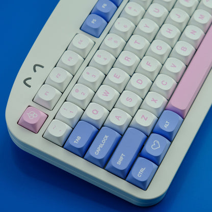 Milk Foam MA Profile PBT 120+ Keys Keycaps Set