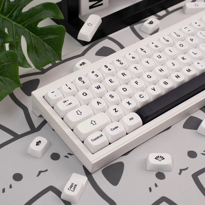 Minimalist MOA Profile 143 Keys PBT Keycaps Set
