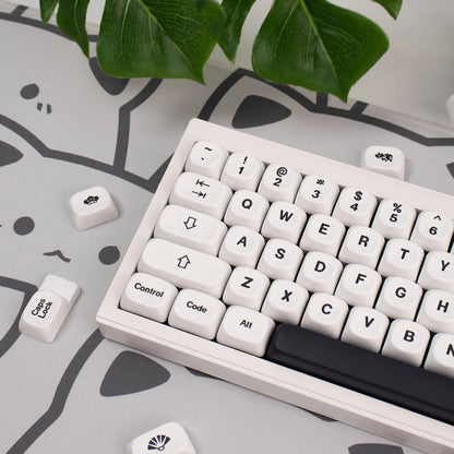 Minimalist MOA Profile 143 Keys PBT Keycaps Set