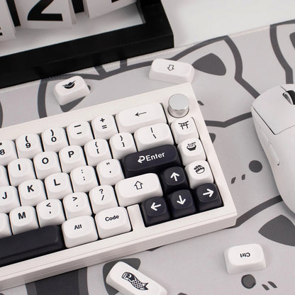 Minimalist MOA Profile 143 Keys PBT Keycaps Set
