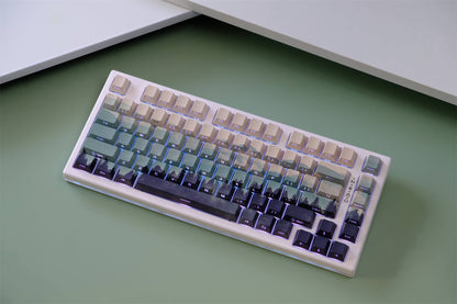 Mountain Forest Side Engraved PBT 120+ Keys Keycaps Set