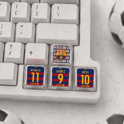 MSN Trio Edition Football Jersey Caps XDA Profile - Set of 4 Keys