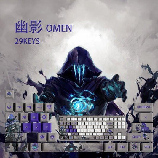 29 Key Valorant Set- Omen V2