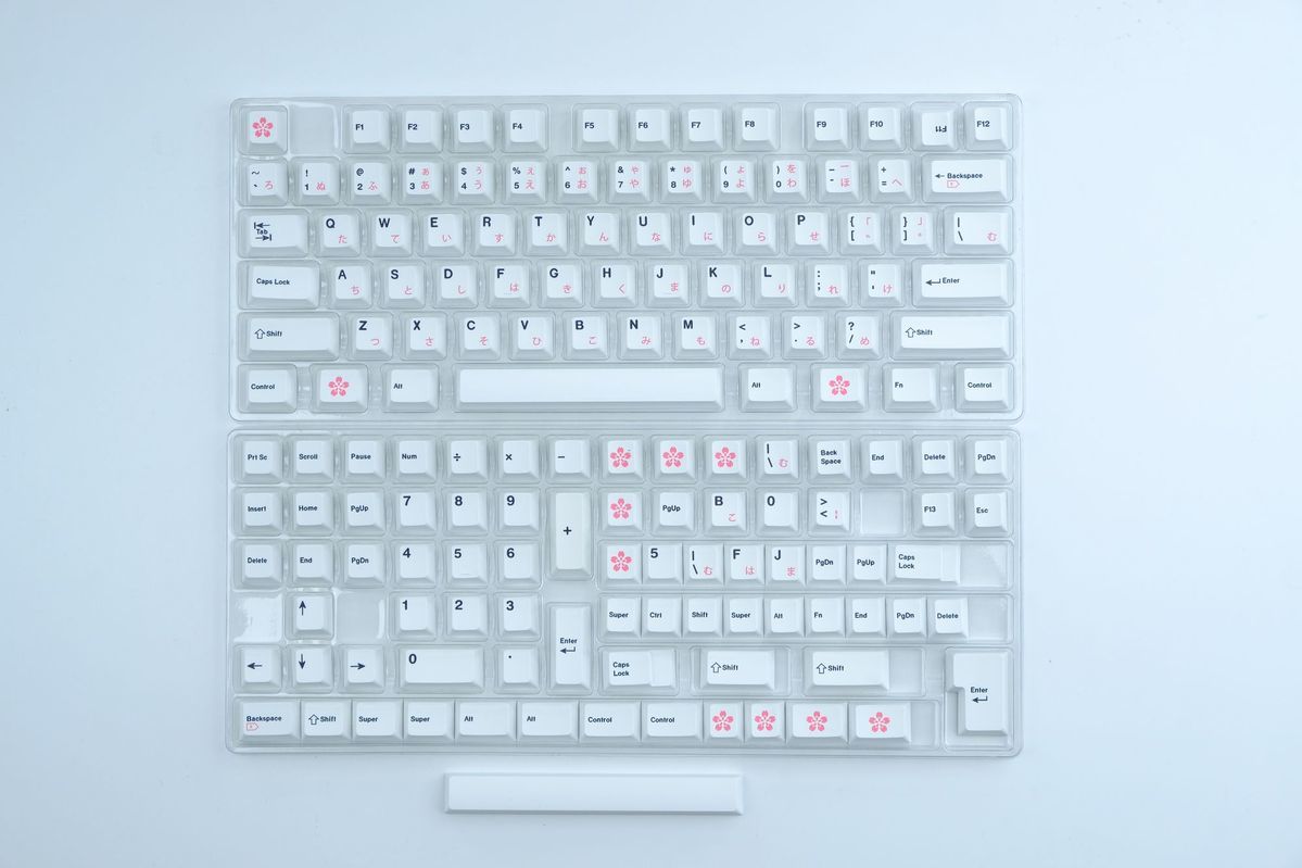 Cherry Blossom JP Legends Cherry Profile PBT Keycaps Set