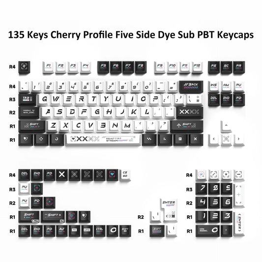 CSGO PrintStream Cherry Profile PBT Keycaps Set