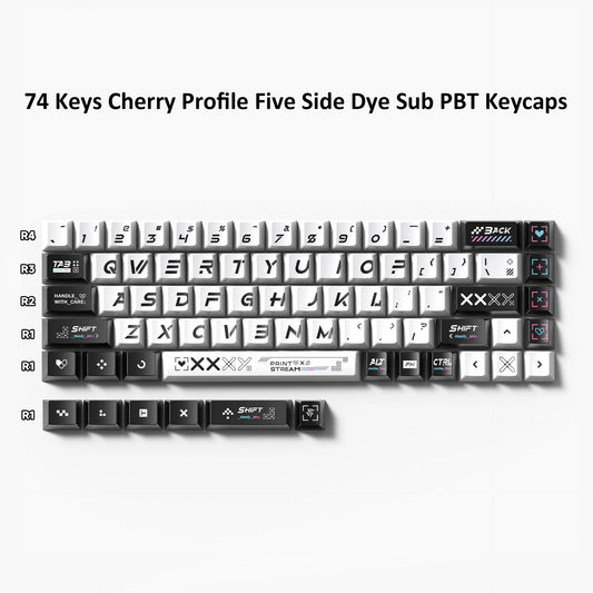 CSGO PrintStream Cherry Profile PBT Keycaps Set