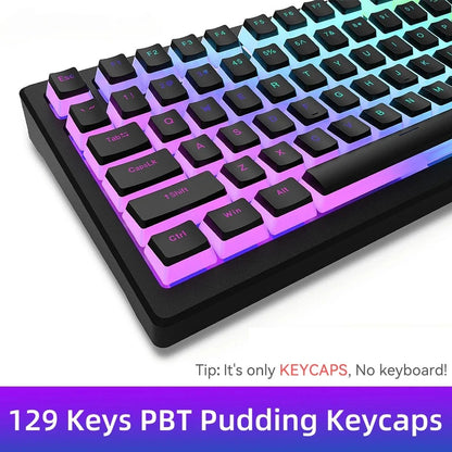 Black Pudding Keycaps OEM