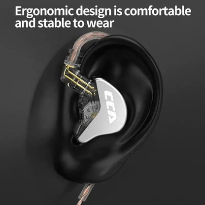 CCA CRA Composite Polymer Diaphragm Dynamic Driver In-ear Earphone