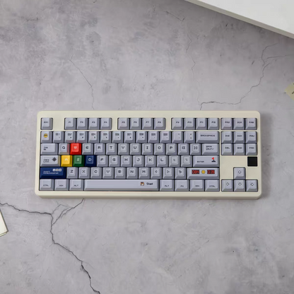 Minesweepers Retro Game Themed PBT 120+ Keys Keycaps Set