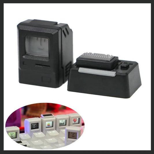 2in1 Mac Artisan Backlit Keycaps-Black